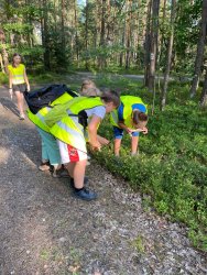 Ścieżka kulturowa związana z poznawaniem historii i kultury miejscowości Ciosmy z żurawiną w tle