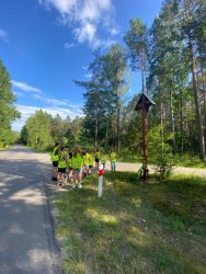 Ścieżka kulturowa związana z poznawaniem historii i kultury miejscowości Ciosmy z żurawiną w tle