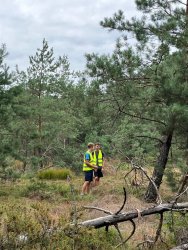 Oprowadzenie po "Ścieżce przyrodniczej związanej ze zbiorem żurawiny" za nami. 
