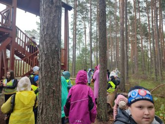 Kolejne warsztaty i oprowadzenia mimo marnej aury uważamy mimo wszystko za udane