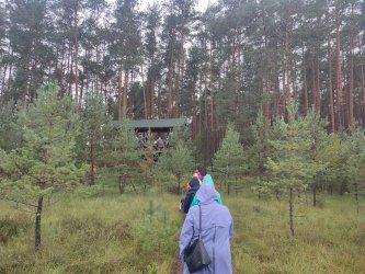 Kolejne warsztaty i oprowadzenia mimo marnej aury uważamy mimo wszystko za udane