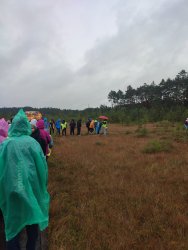 Kolejne warsztaty i oprowadzenia mimo marnej aury uważamy mimo wszystko za udane